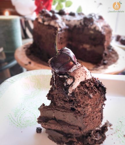Healthy black Forest Cake